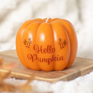 Bougie Citrouille « Hello Pumpkin »